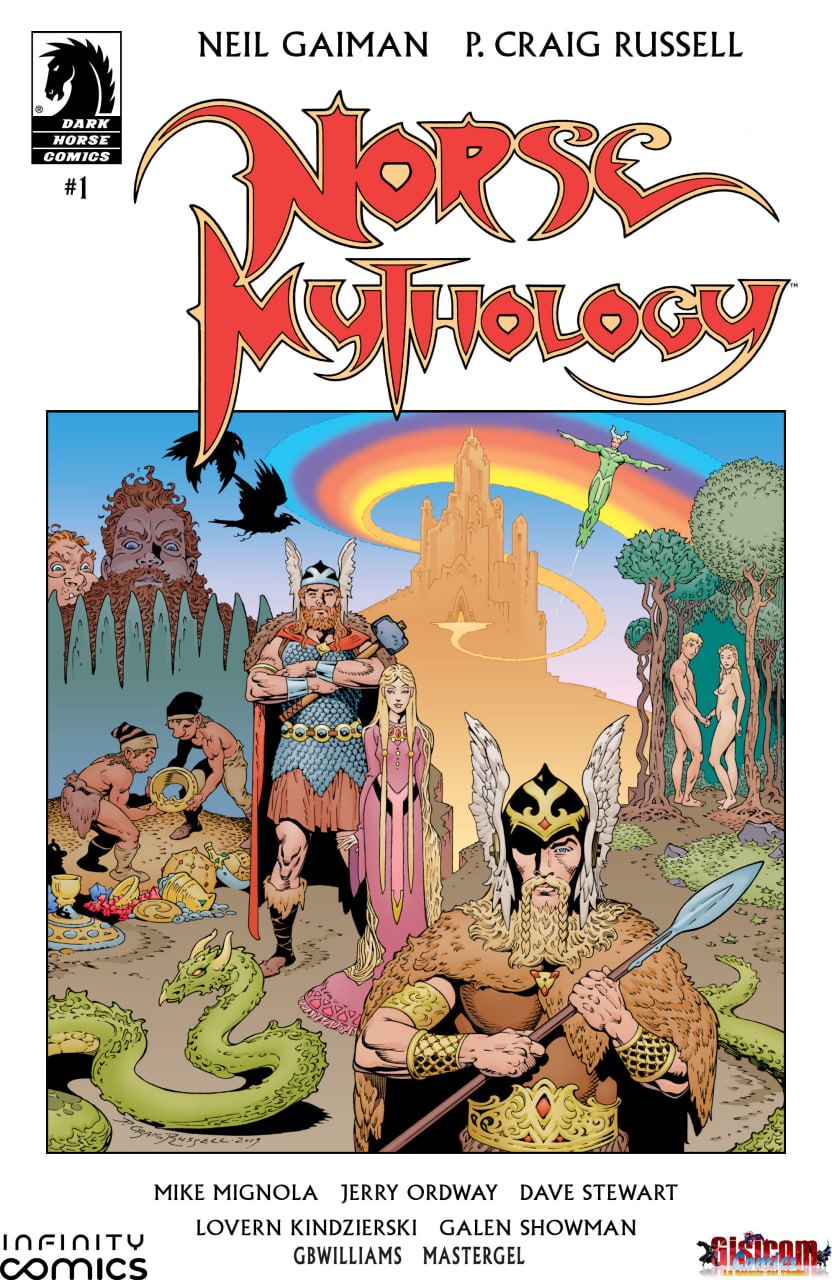 Portada ampliada de Norse Mythology