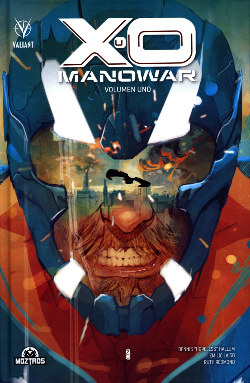 Portada ampliada de X-O Manowar