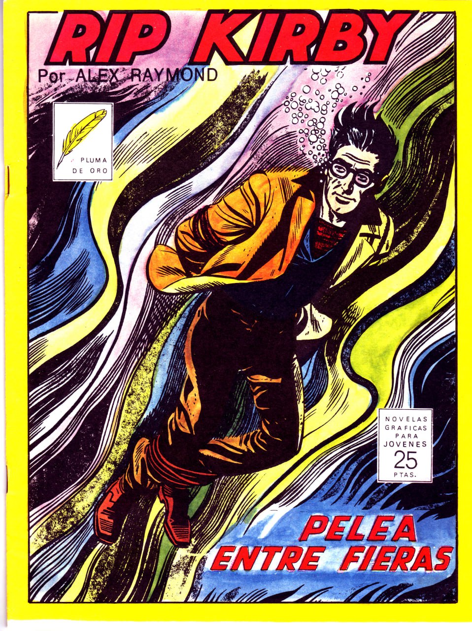 Portada ampliada de RIP KIRBY