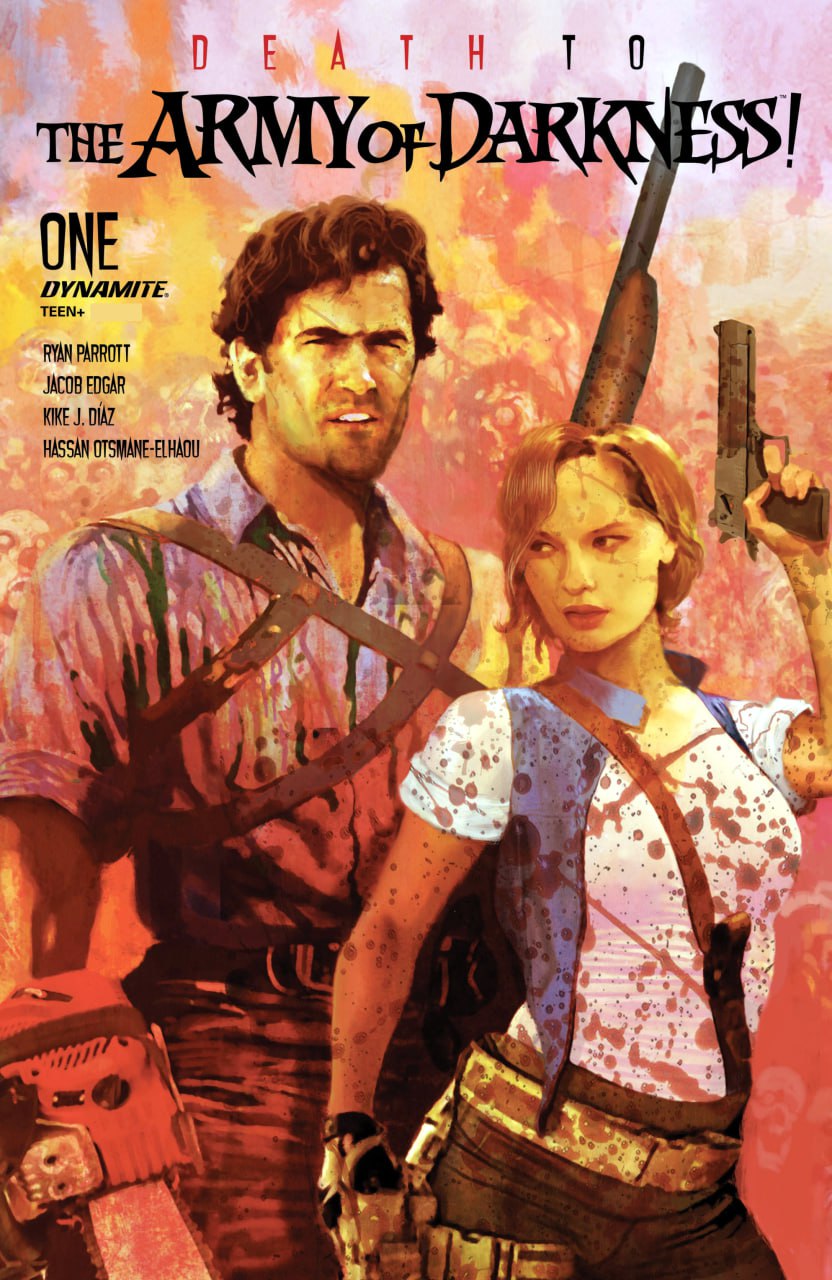 Portada ampliada de DEATH TO THE ARMY OF DARKNESS!