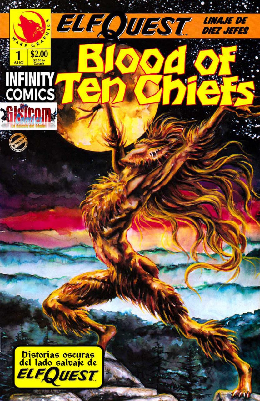 Portada ampliada de Blood of Ten Chiefs