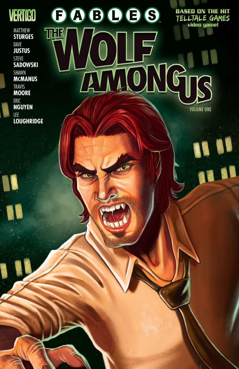 Portada ampliada de THE WOLF AMONG US