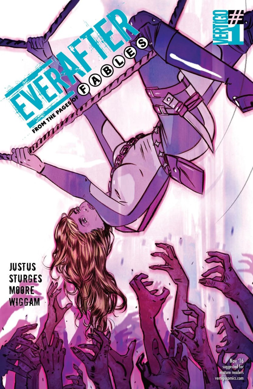 Portada ampliada de EVERAFTER FABLES