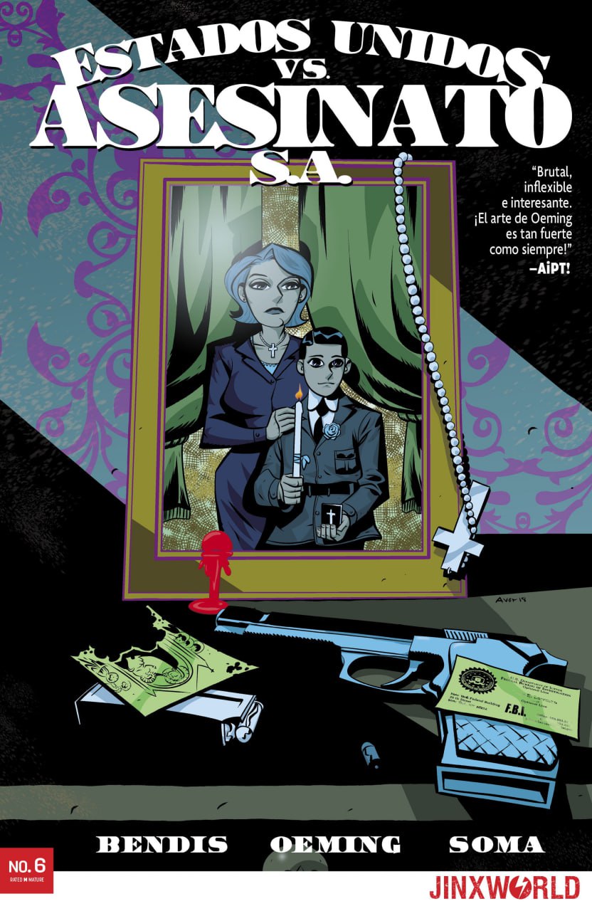 Portada ampliada de ESTADOS UNIDOS VS ASESINATO S.A.