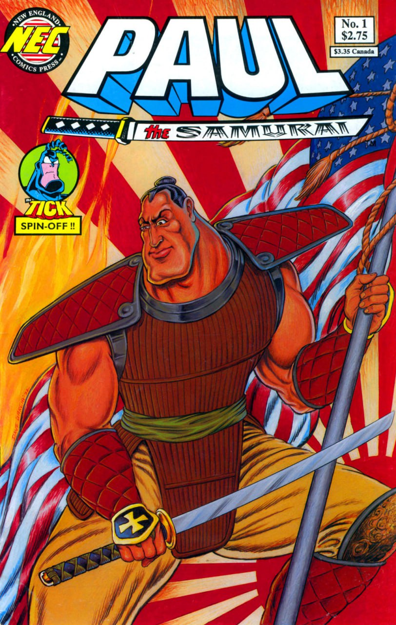Portada ampliada de Paul The Samurai