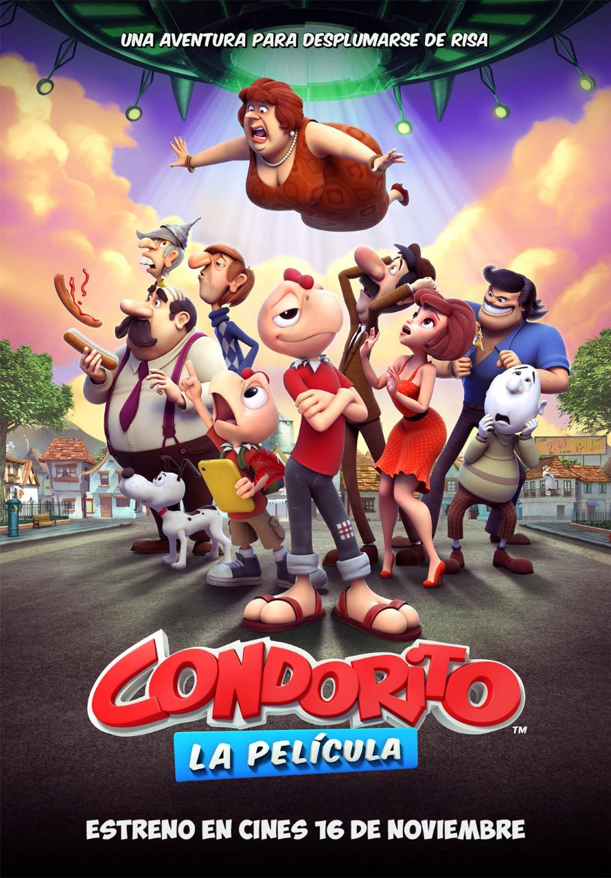 Portada ampliada de Condorito La Película