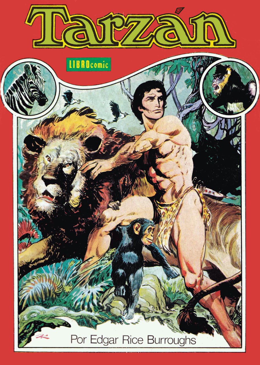 Portada ampliada de Tarzan