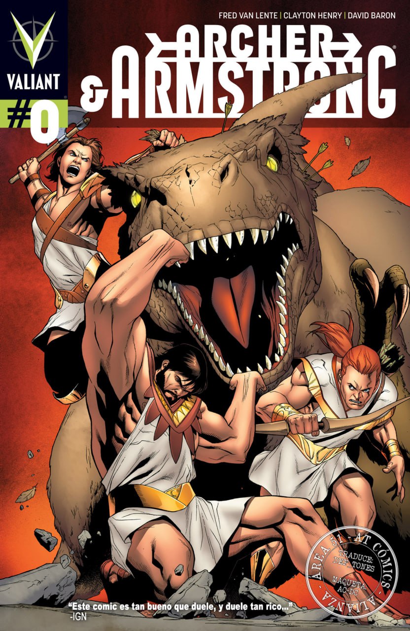 Portada ampliada de ARCHER & ARMSTRONG