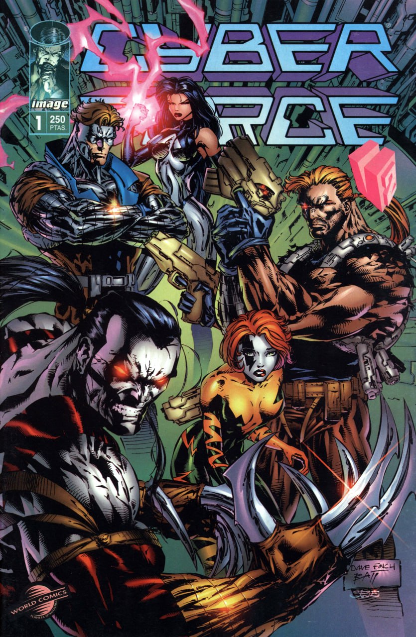 Portada ampliada de CYBERFORCE