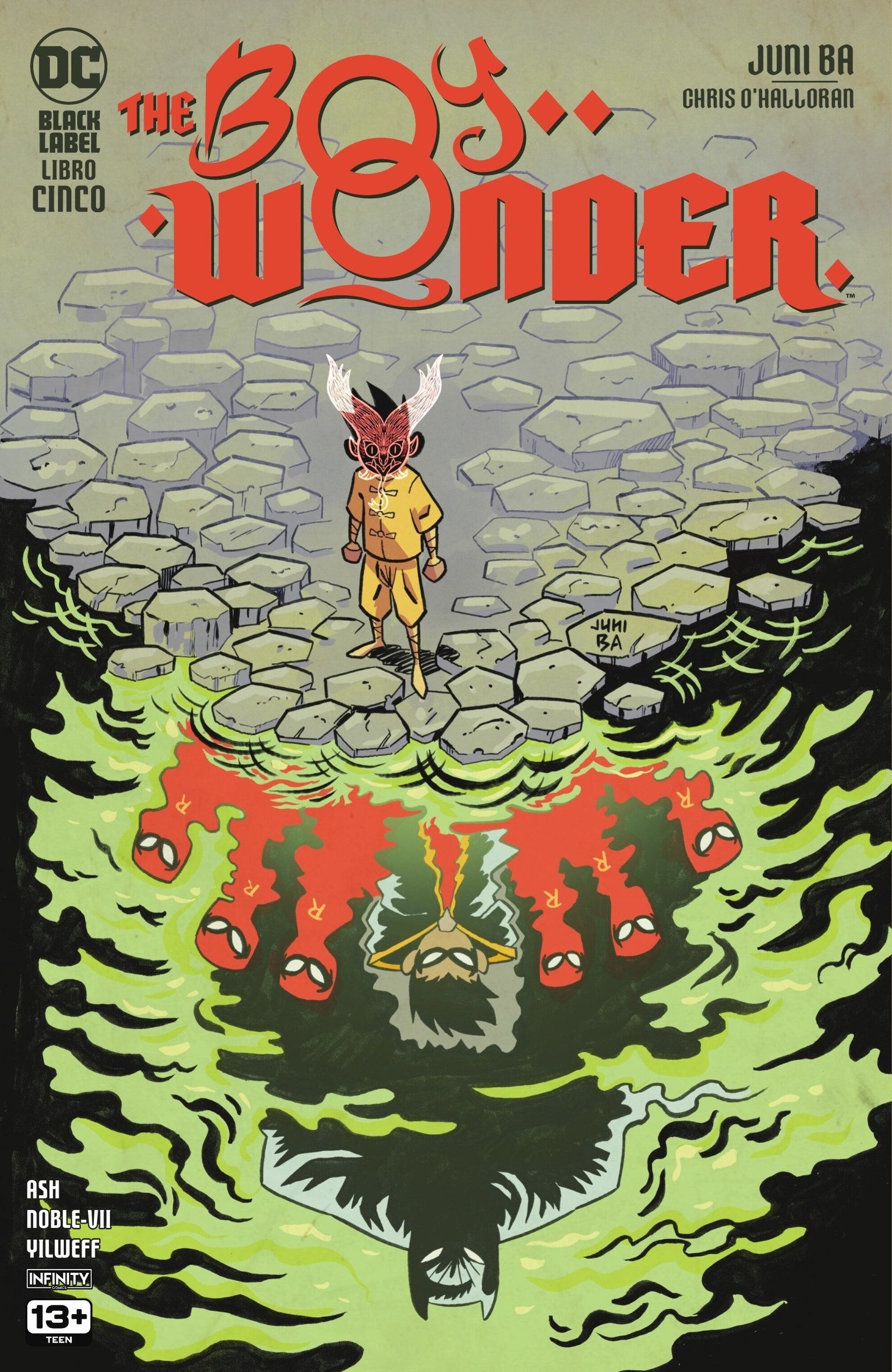 Portada ampliada de THE BOY WONDER