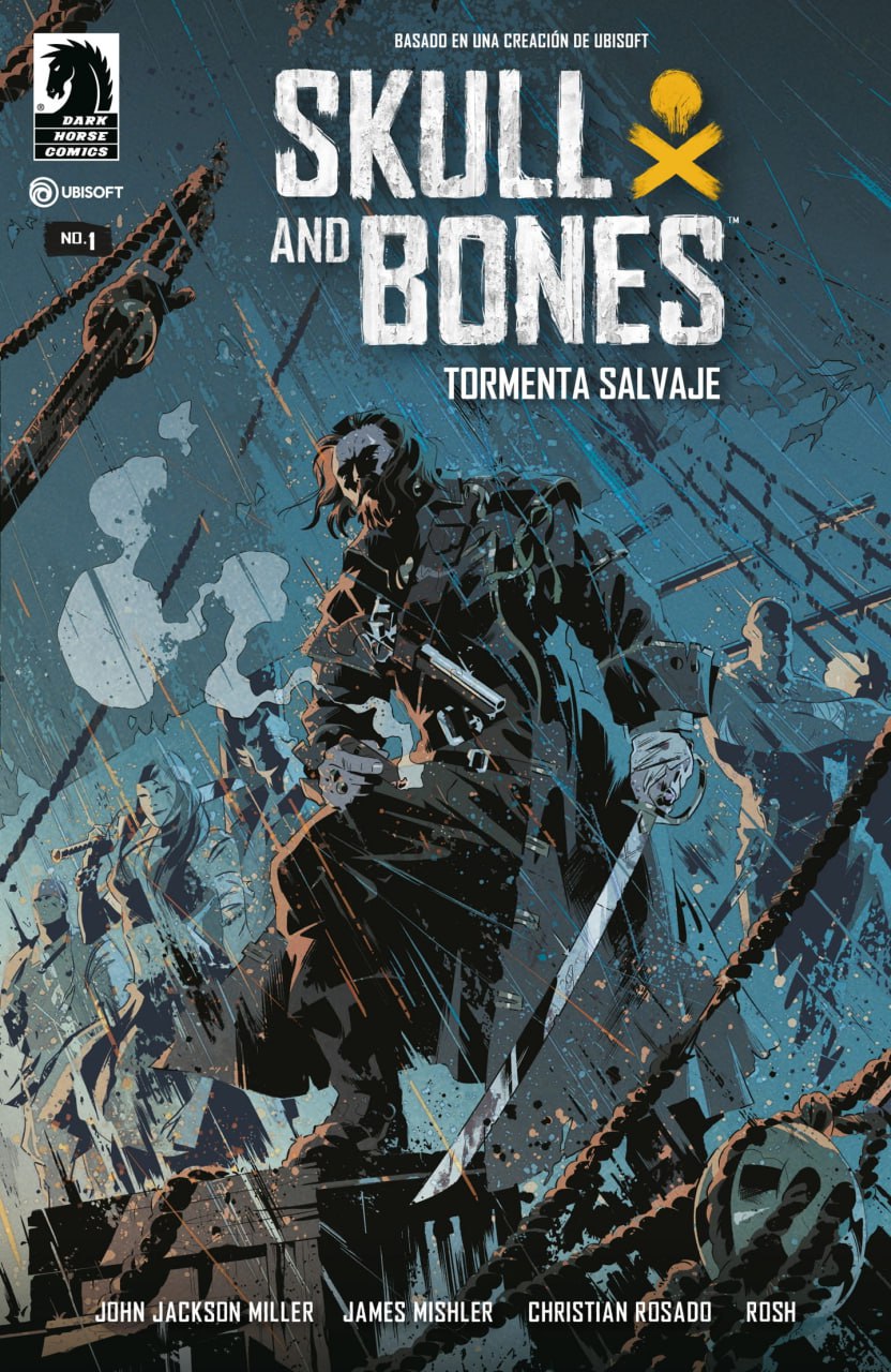 Portada ampliada de SKULL AND BONES TORMENTA SALVAJE