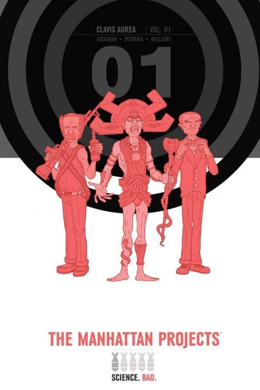 Portada ampliada de THE MANHATTAN PROJECTS