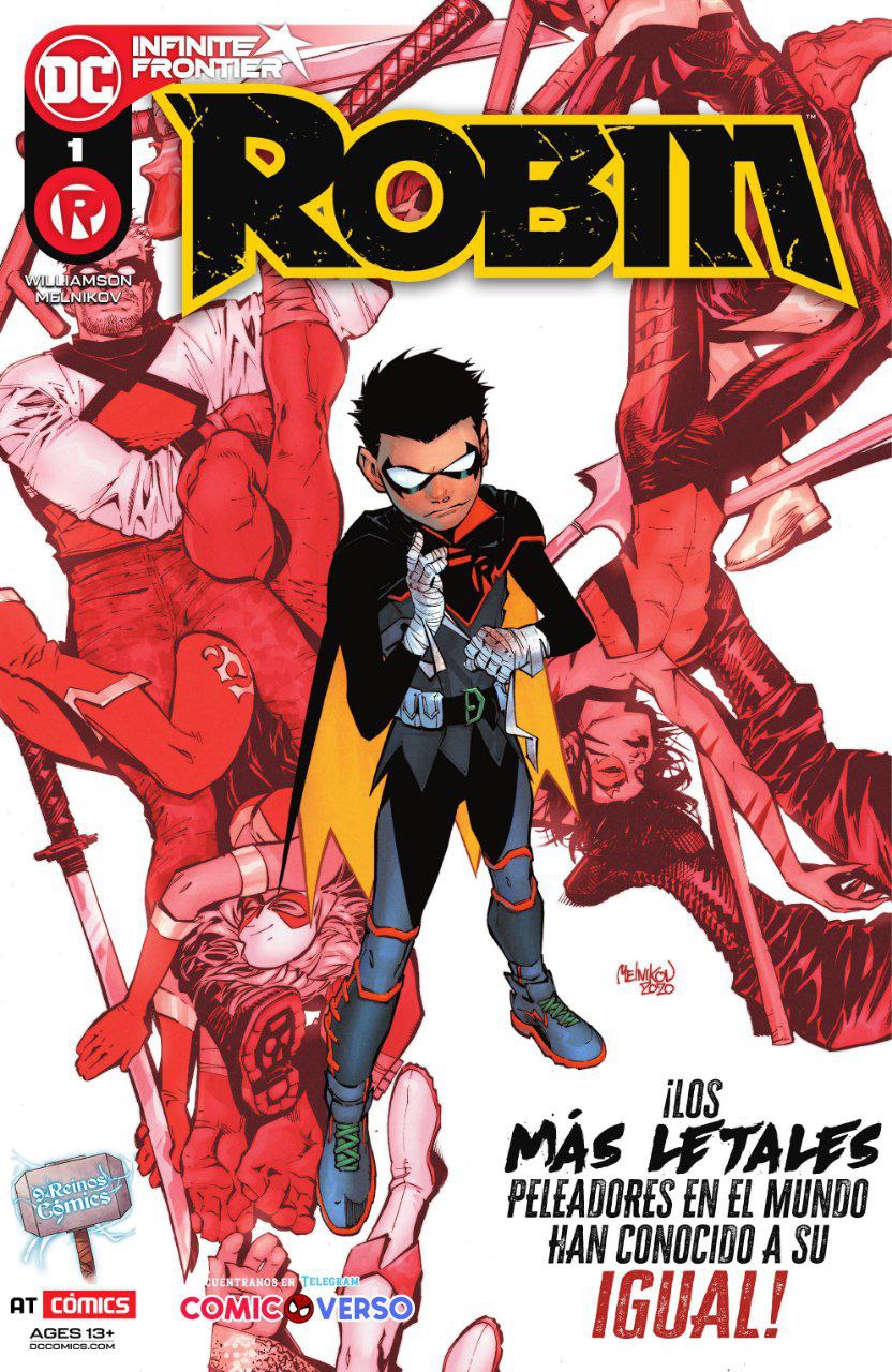 Portada ampliada de ROBIN