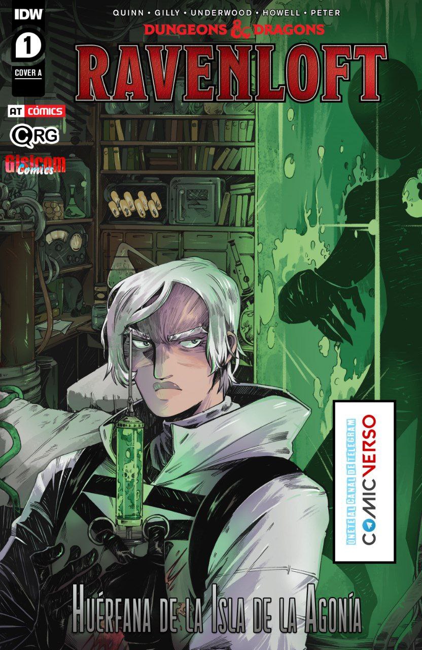 Portada ampliada de RAVENLOFT