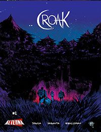 Portada ampliada de Croak