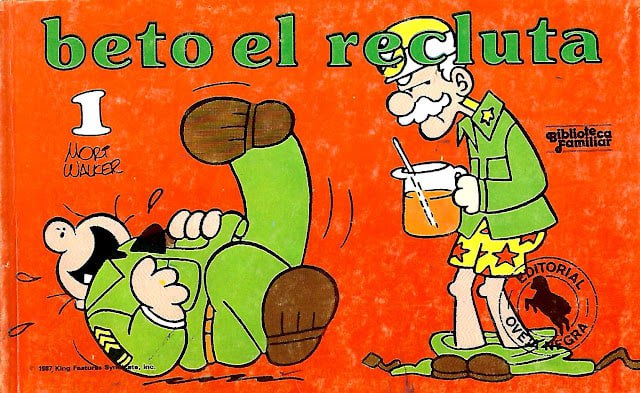 Portada ampliada de beto el recluta