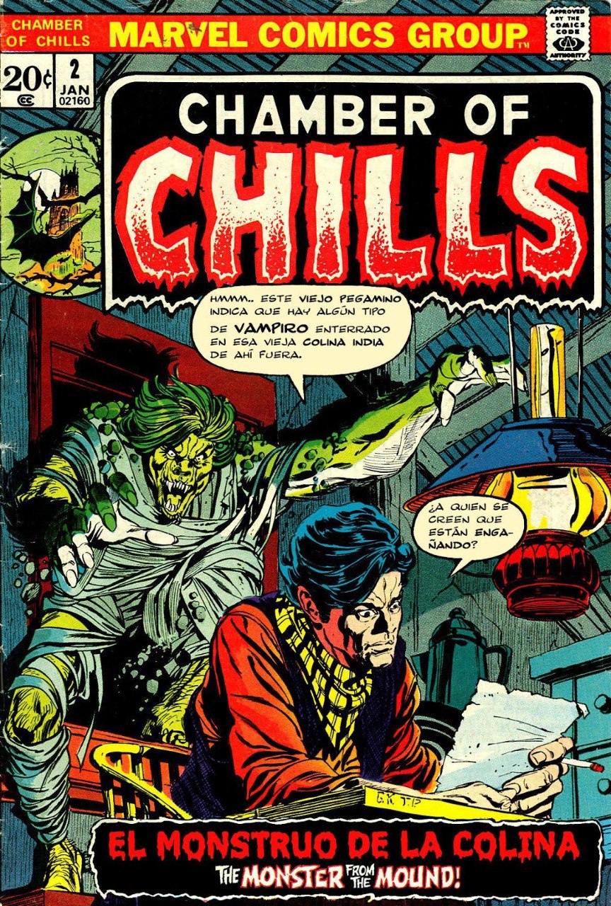 Portada ampliada de Chamber of Chills