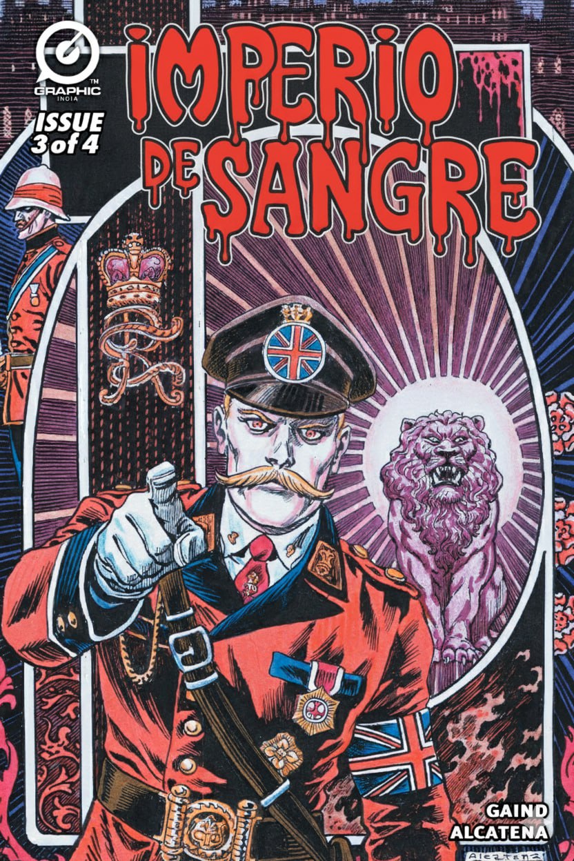 Portada ampliada de Imperio de Sangre
