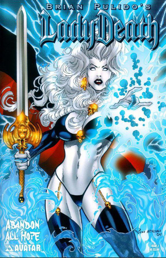 Portada ampliada de Lady Death