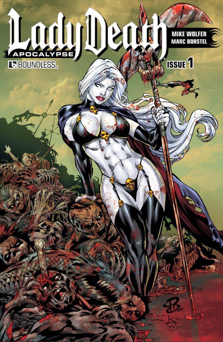 Portada ampliada de Lady Death