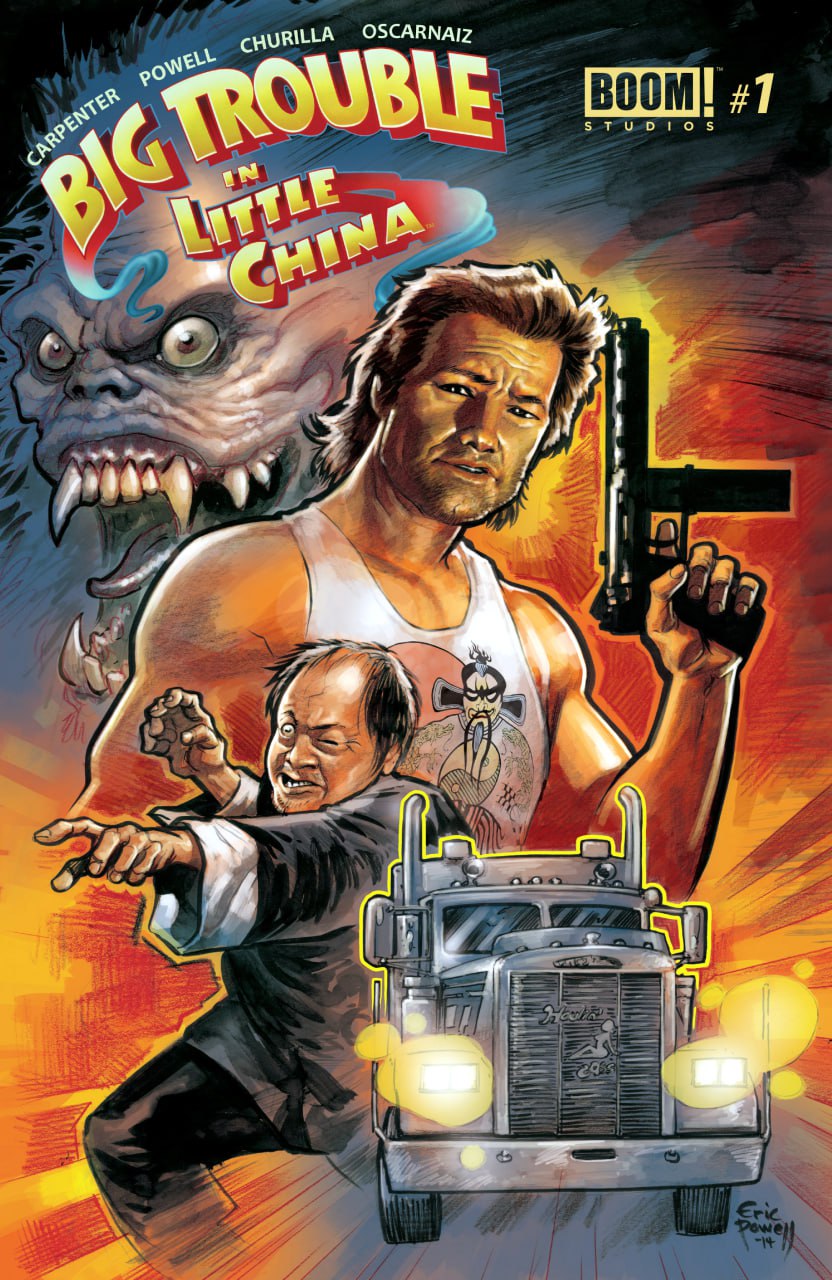 Portada ampliada de BIG TROUBLE IN LITTLE CHINA