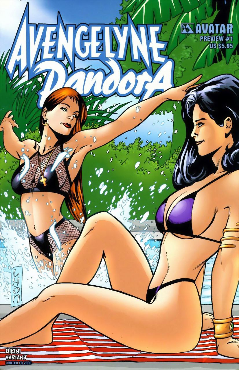 Portada ampliada de Avengelyne Pandora