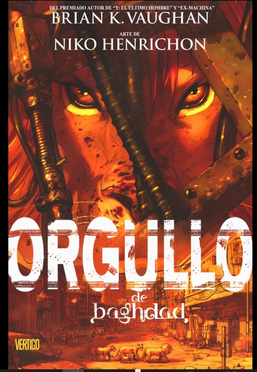 Portada ampliada de ORGULLO de baghdad