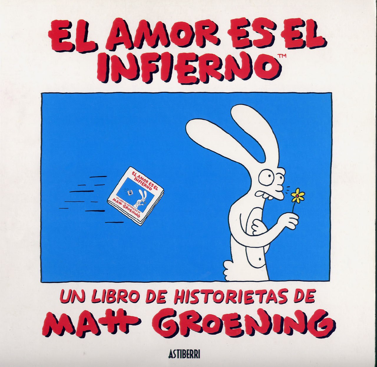 Portada ampliada de EL AMOR ES EL INFIERNO