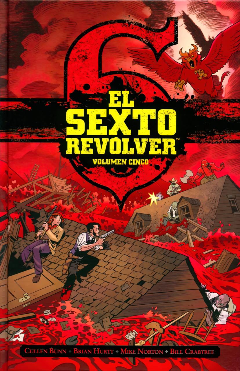 Portada ampliada de EL SEXTO REVOLVER VOLUMEN CINCO