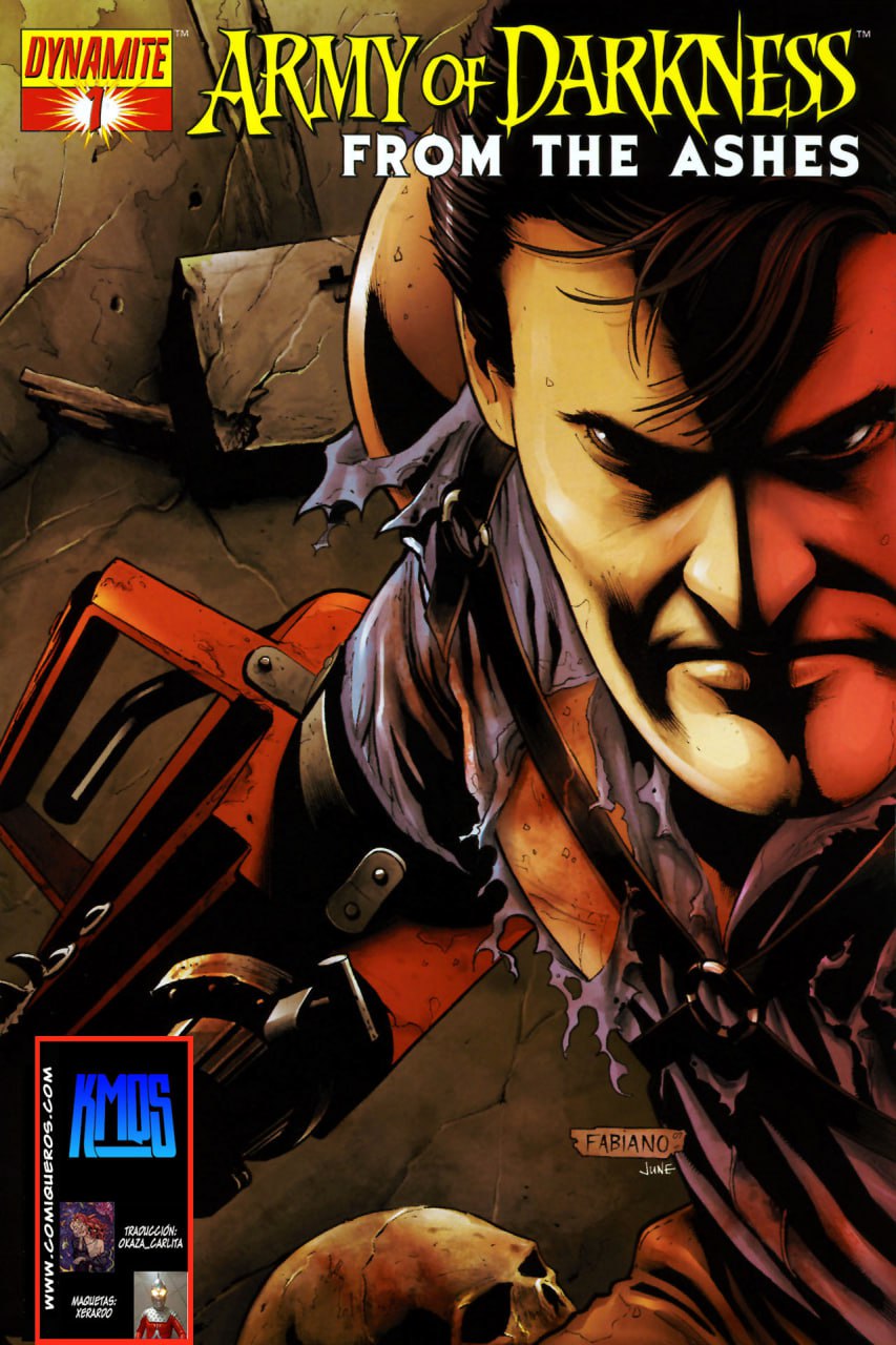 Portada ampliada de ARMY OF DARKNESS FROM THE ASHES