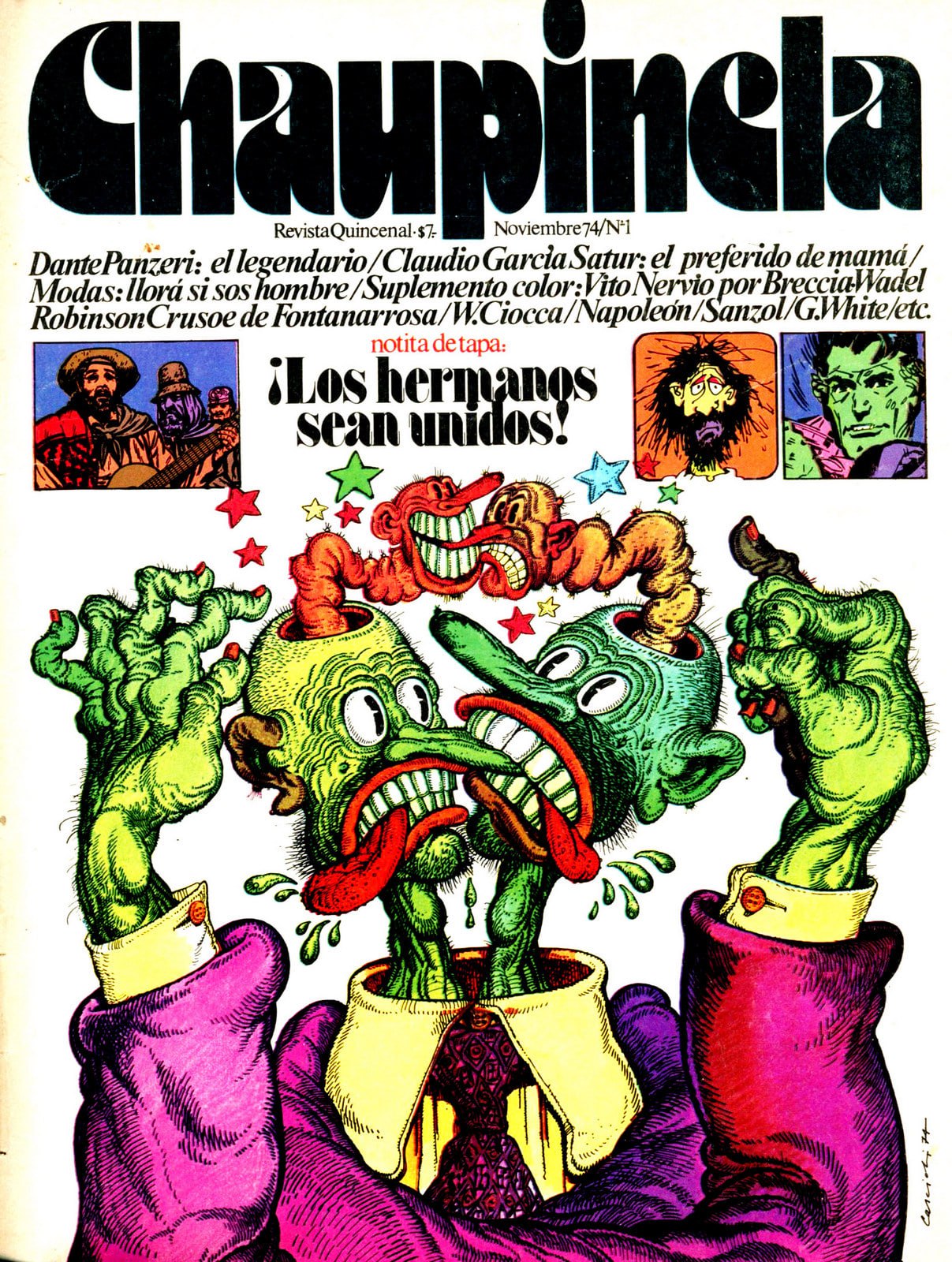 Portada ampliada de Chaupinela