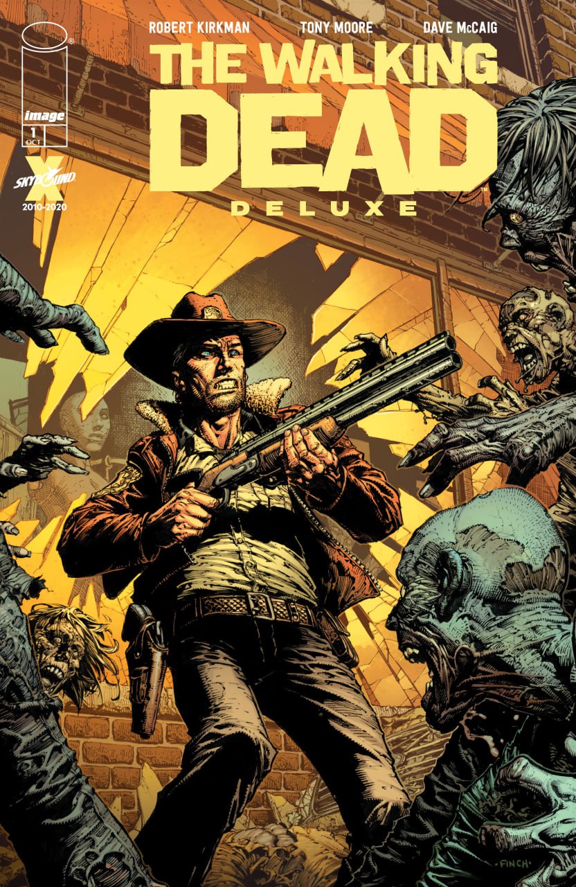Portada ampliada de THE WALKING DEAD DELUXE