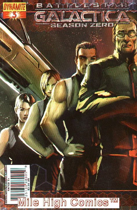 Portada ampliada de Battlestar Galactica Season Zero
