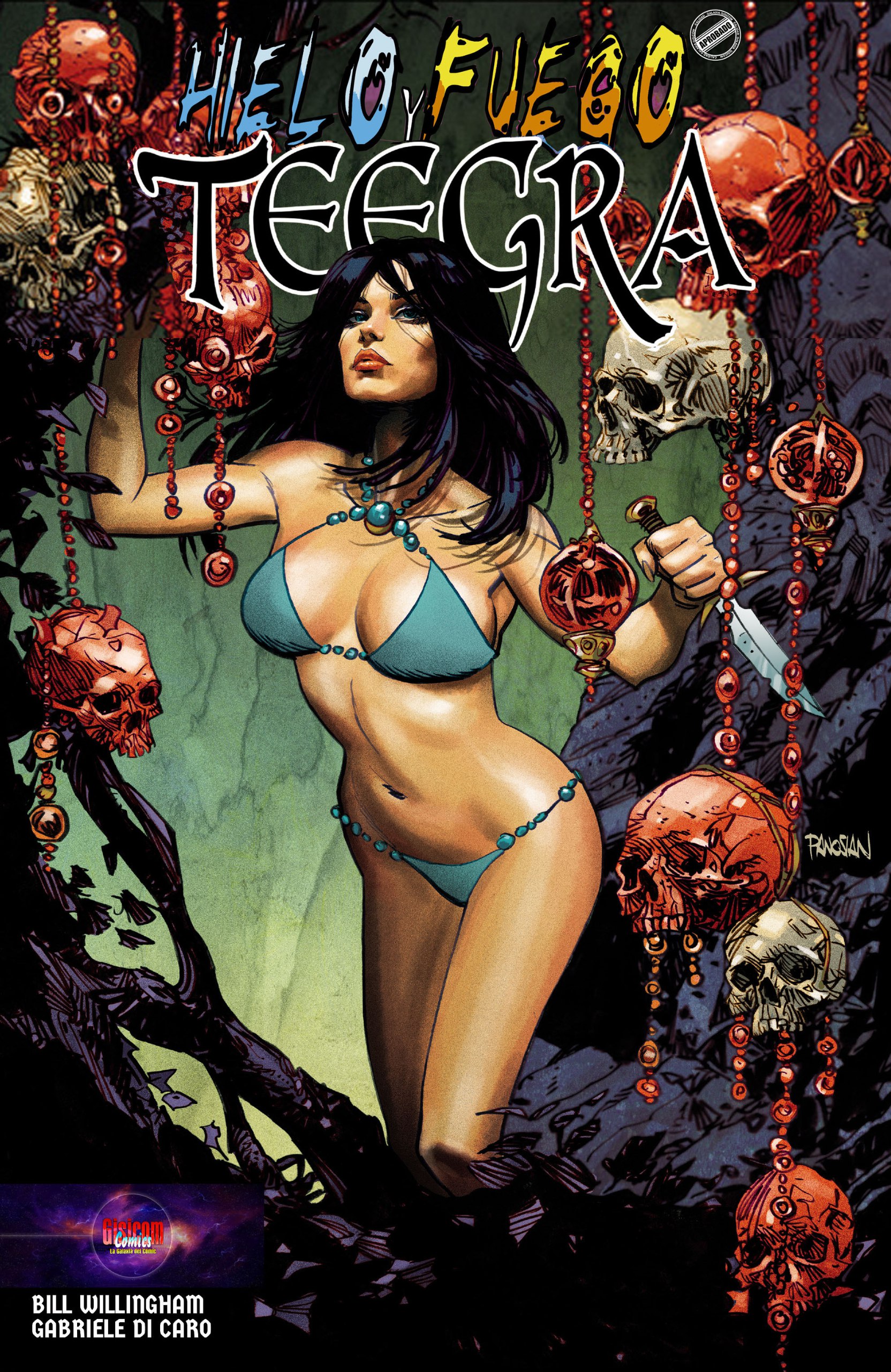 Portada ampliada de Hielo y Fuego Teegra