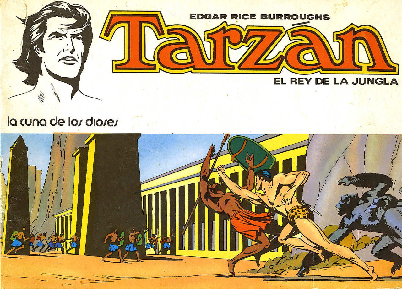Portada ampliada de Tarzan