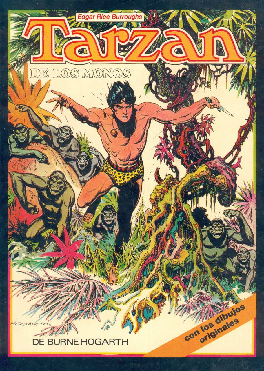Portada ampliada de Tarzan