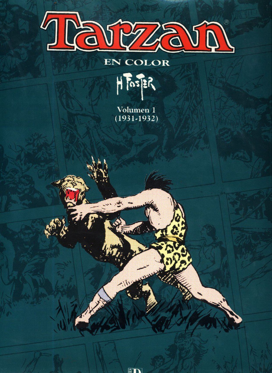 Portada ampliada de Tarzan