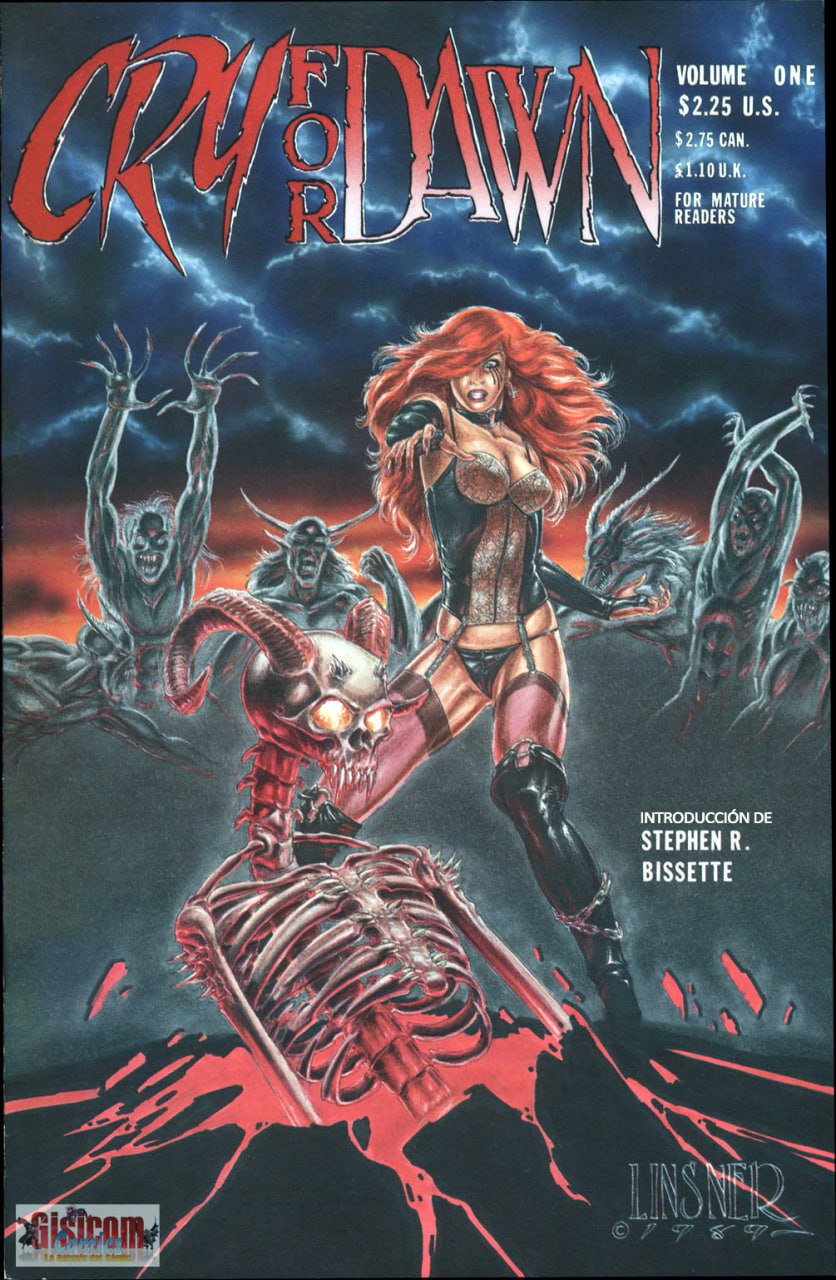 Portada ampliada de Cry of Dawn
