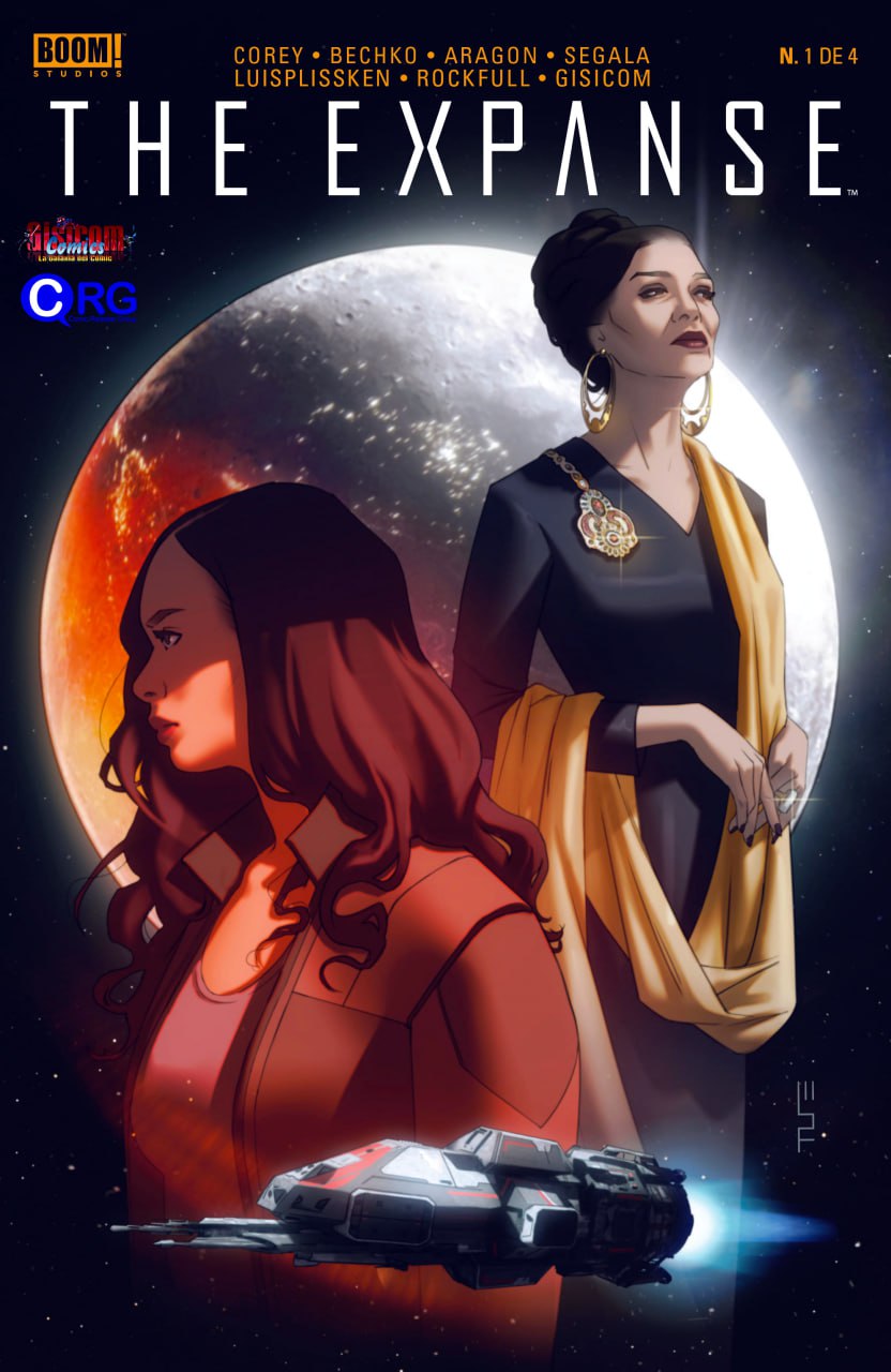Portada ampliada de THE EXPANSE