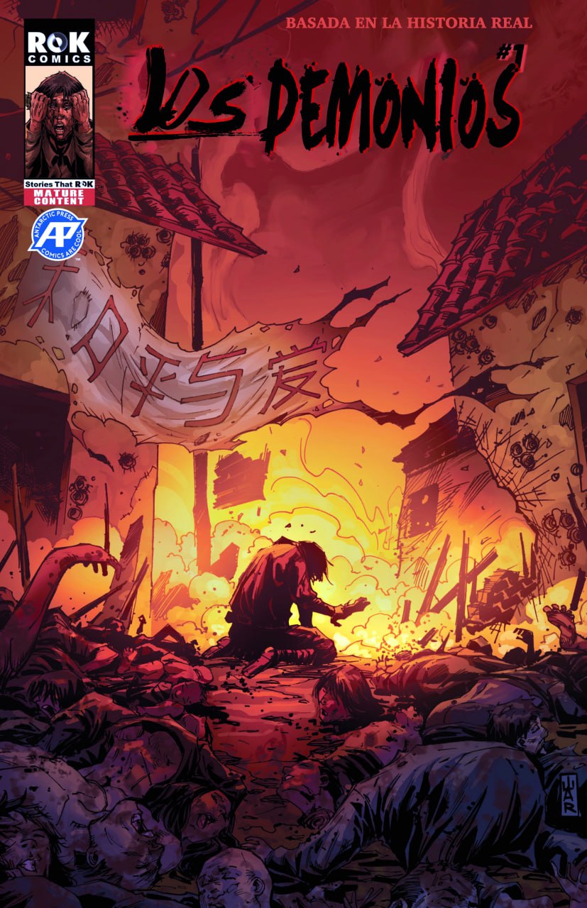 Portada ampliada de LOS DEMONIOS