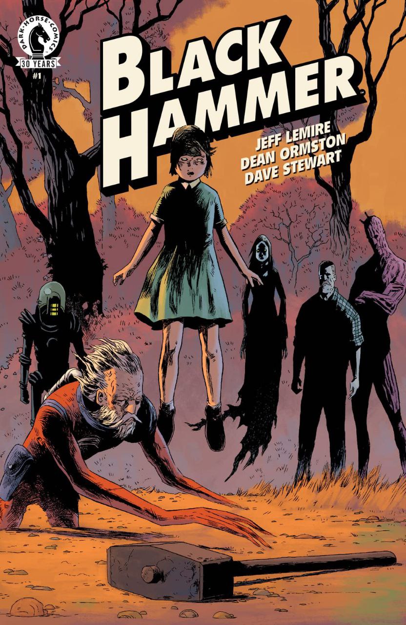 Portada ampliada de BLACK HAMMER