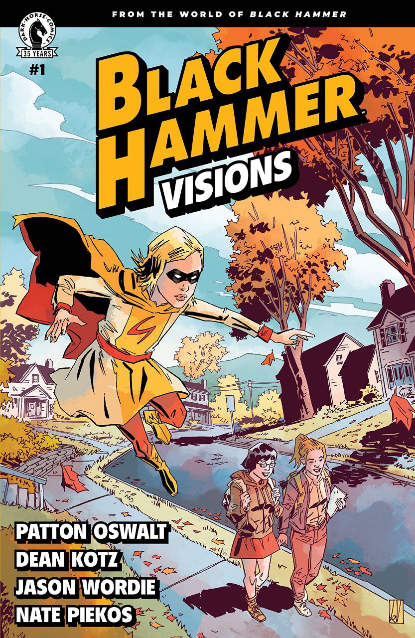Portada ampliada de Black Hammer Visions
