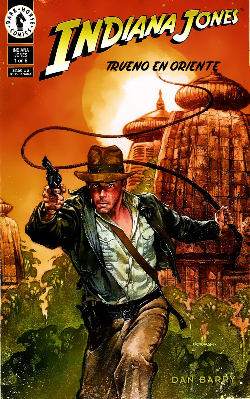 Portada ampliada de INDIANA JONES TRUENO EN ORIENTE