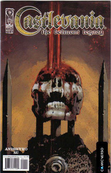Portada ampliada de Castlevania the belmont legacy