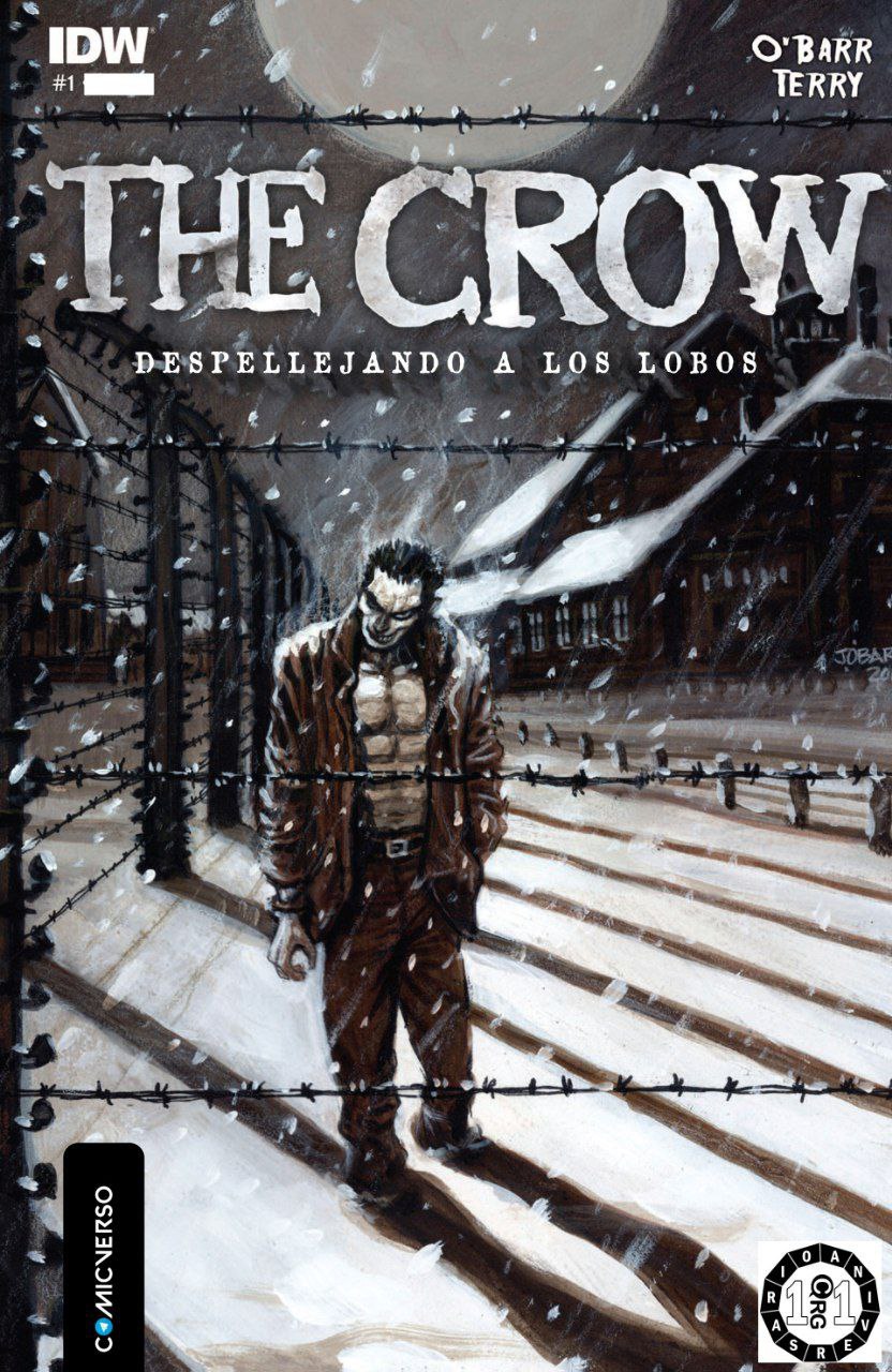 Portada ampliada de THE CROW