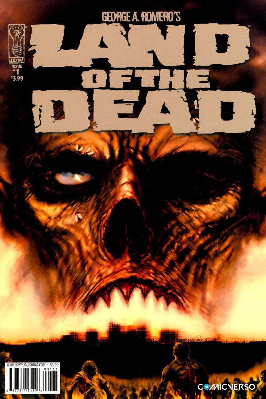 Portada ampliada de LAND OF THE DEAD