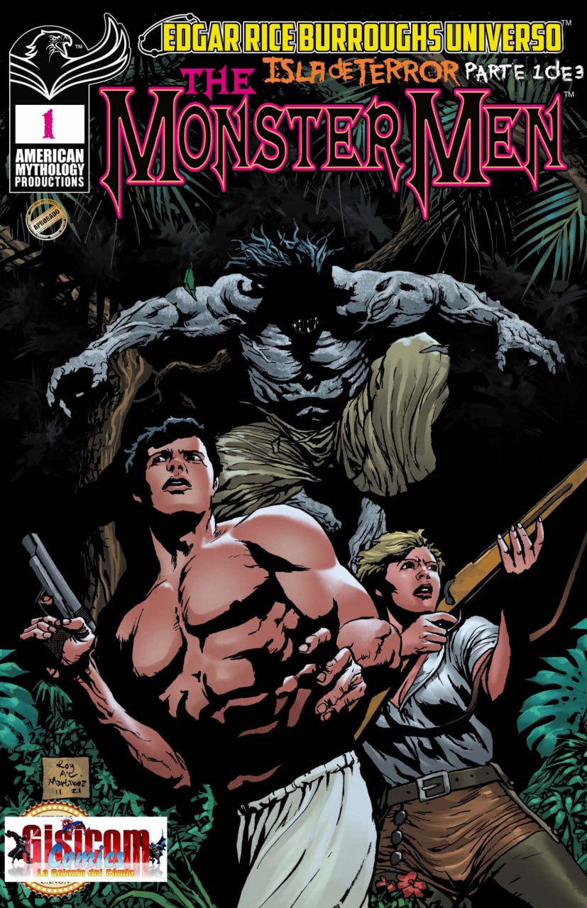 Portada ampliada de The Monster Men