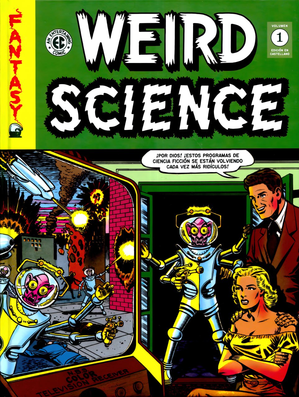 Portada ampliada de WEIRD SCIENCE