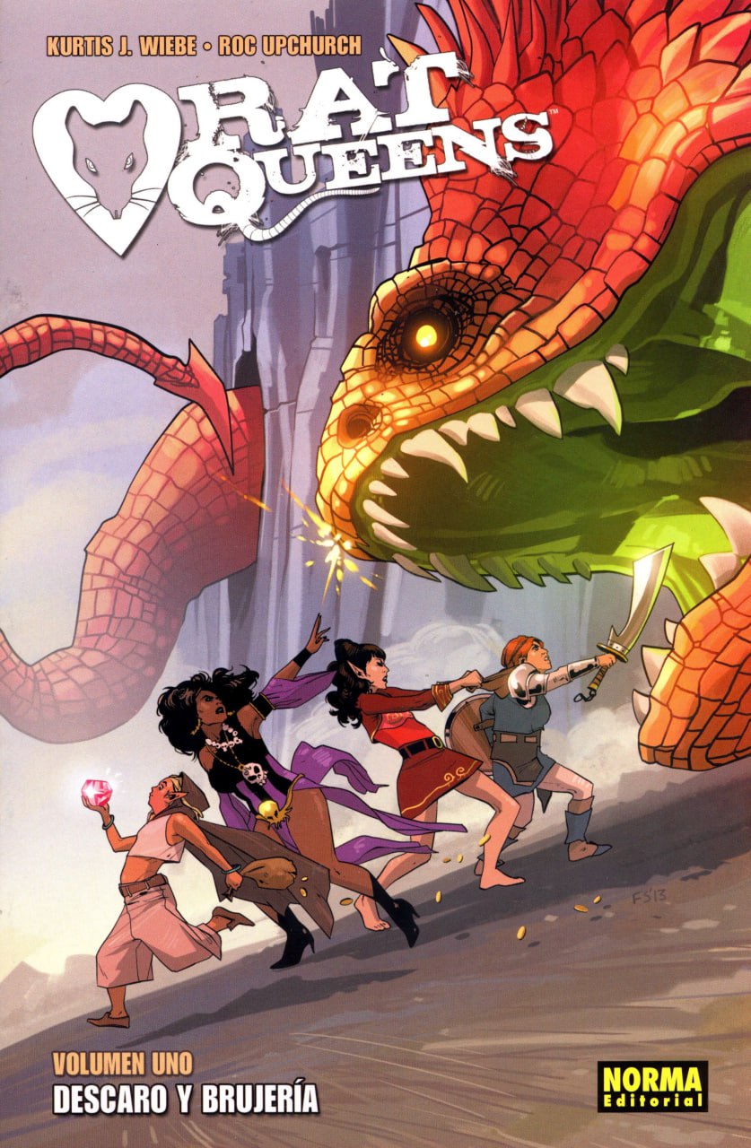 Portada ampliada de Rat Queens