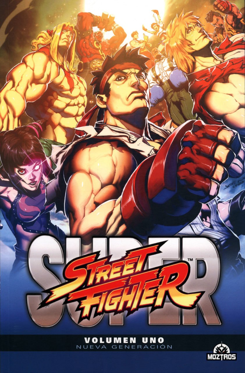 Portada ampliada de Street Fighter